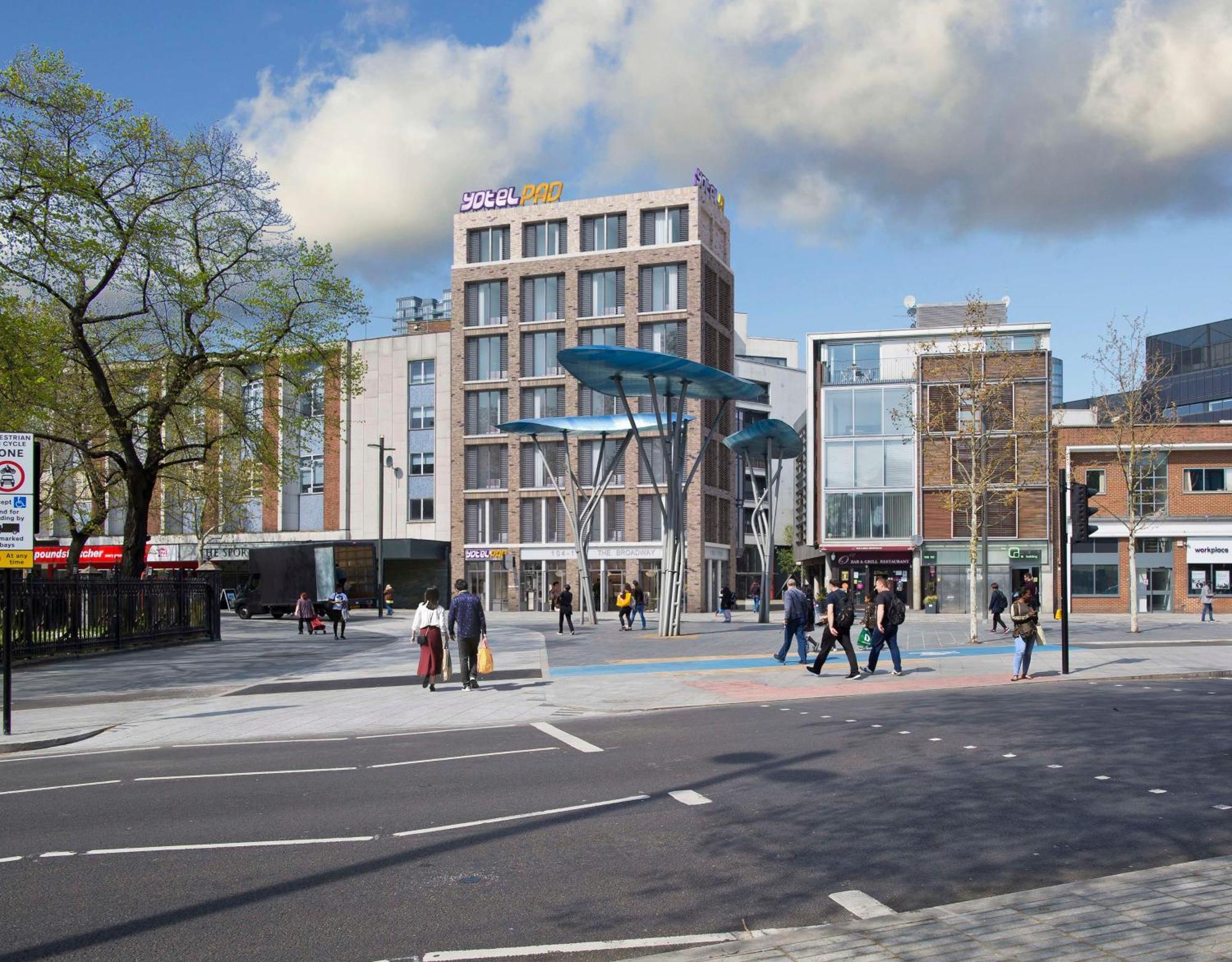 Yotelpad London Stratford Exterior foto